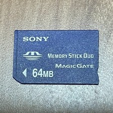 PSP Sony 64MB MSH-M64 Memory Stick Duo MagicGate Card For Old CCD Camera