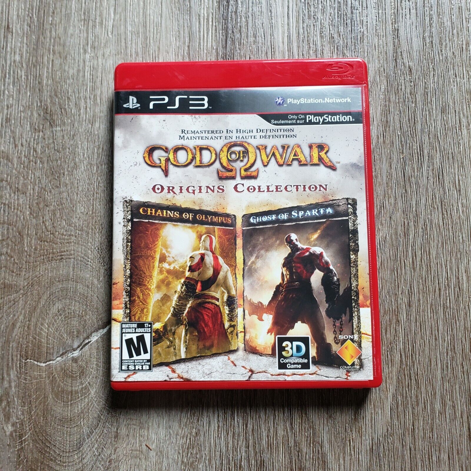 Lot 2 God of War Collection & Chains of Olympus & Ghost of Sparta HD PS3  Japan