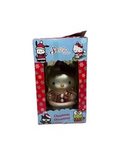 Vintage Hello Kitty Christmas Ornament Glass Sanrio 2000 Pink New Open Box