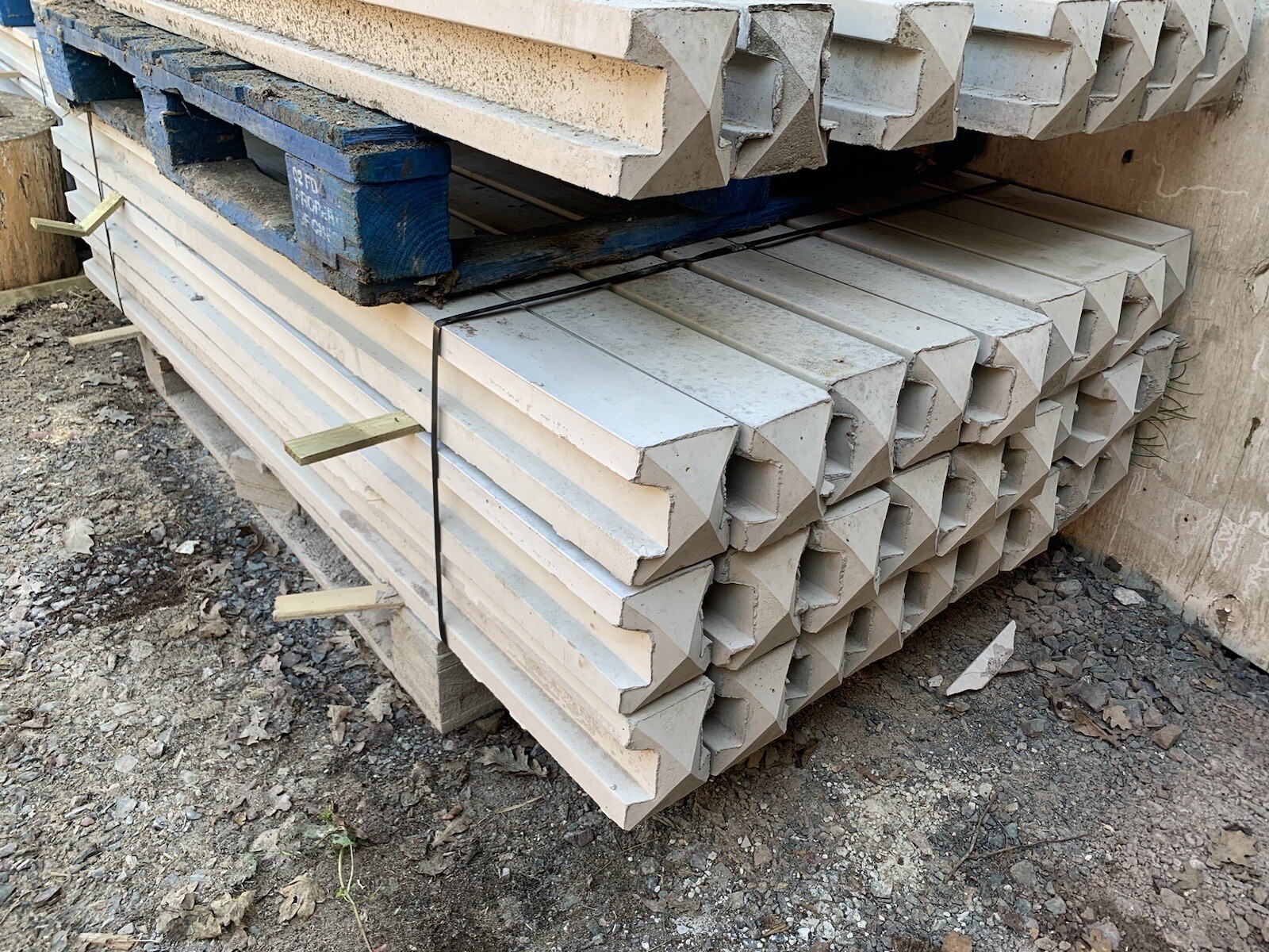 Reinforced Concrete Slotted Intermediate Fence Posts eBay