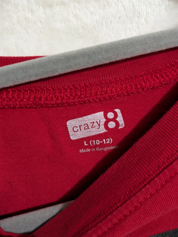 Youth Boys Crazy 8 T-shirt - Size 10/12 - Image 3 of 4