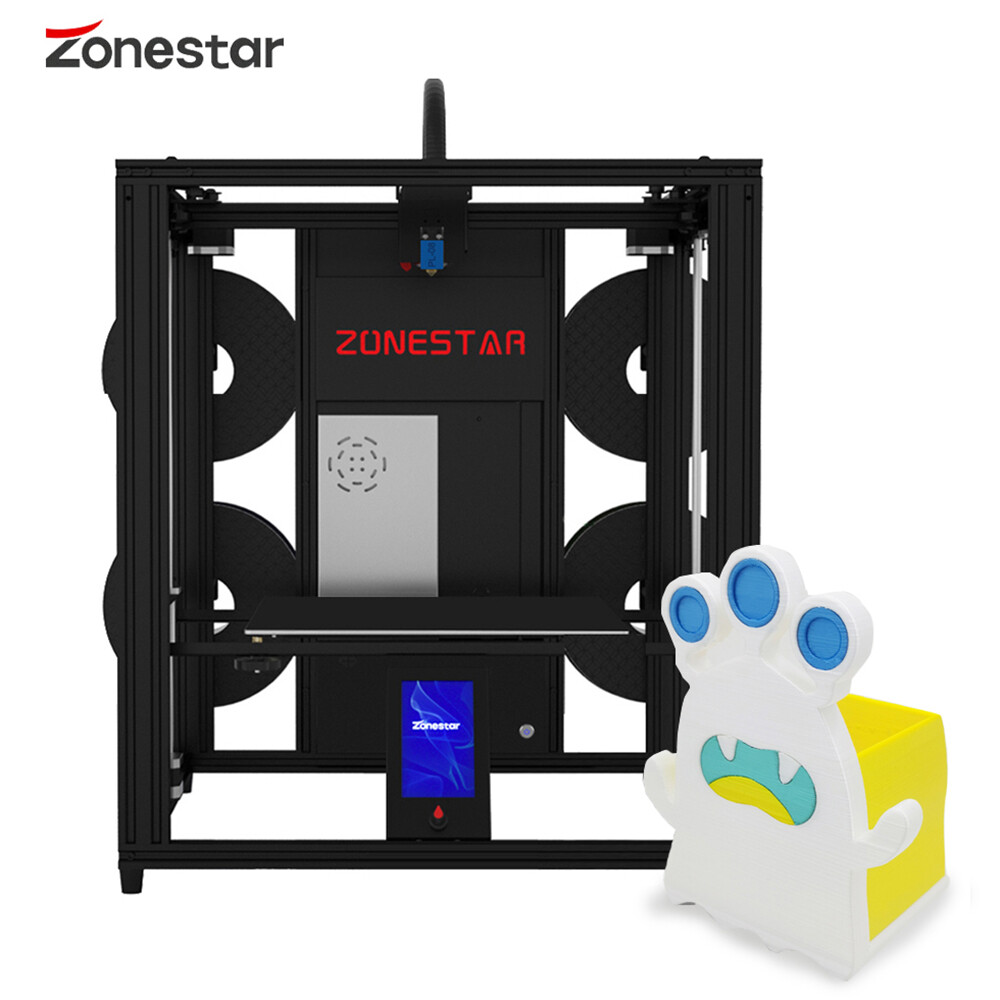 Zonestar Z9V5MK6 3D Printer 300x300x400mm Large Size with Auto