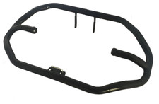 FOR ENFILED BULLET 350/500 FRONT LEG ENGINE GUARD CRASH BAR DIAMOND CUT BLACK