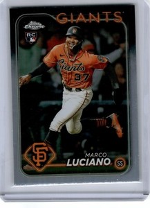 Marco Luciano (RC) 2024 Topps Chrome Refractor #210 Giants SS