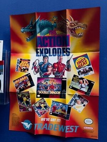 Danny Sullivan's Indy Heat NES Nintendo Box Manuale CIB Completo GIOCO 4 GIOCATORI