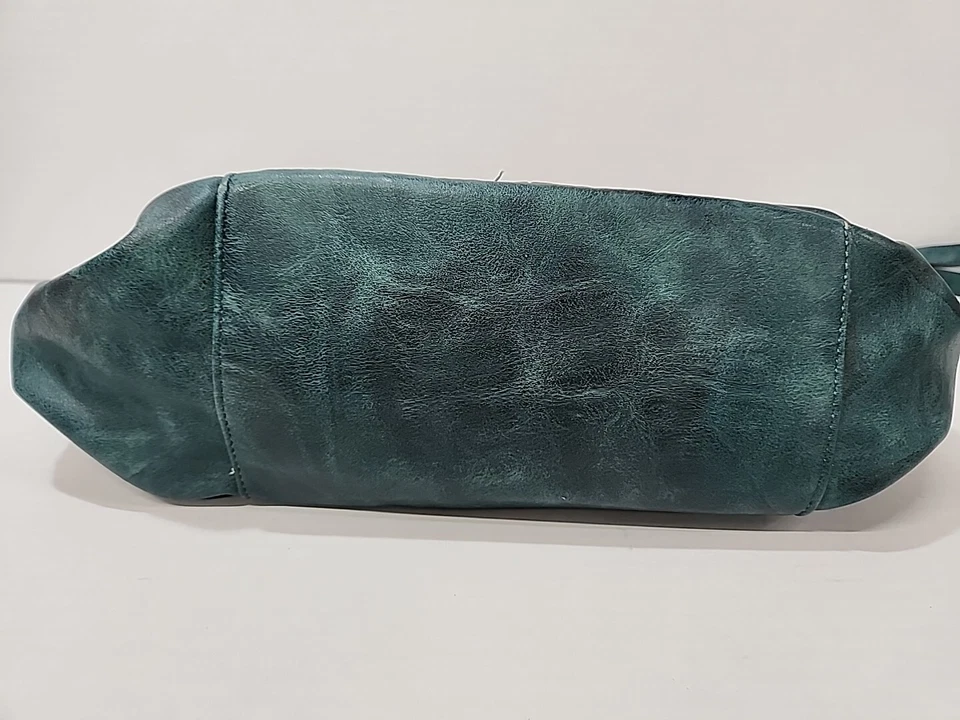 Bolso de Mano Treska Cartera de Hombro Verde Tachonado Foto 3 de 4