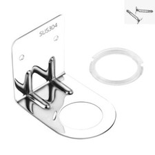 Wall Mounted Shampoo Bottle Shelf Shower Gel Rack Liquid Soap Holder UK