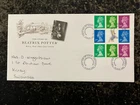 United Kingdom 1993 - Elizabeth II Booklet Beatrix Potter stamps FDC Swansea