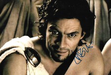 Dominic West "300" autograph signed 20x30 cm picture