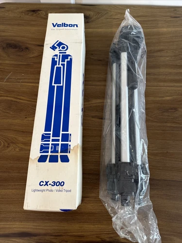 Velbon Brand CX-300 Lightweight Photo/Video Tripod OPEN BOX