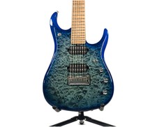 Ernie Ball Music Man Jp15 7 String - Cerulean Paradise Quilt