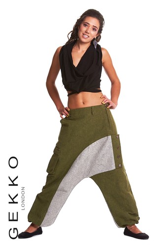Pantaloni Harem, Aladino Pantaloni, Pantaloni da Yoga, Gekko Pantaloni,  Pantaloni Uomo Harem | eBay