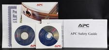 APC Smart-UPS Tower Unit Uninterruptible Power Supply Manual/Paperwork/Software