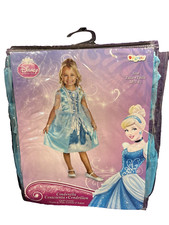 Disney Costume Princess Cinderella Dress Up Child M 7-8 Halloween
