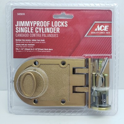 ACE Jimmyproof Locks Single Cylinder #5405618 | eBay