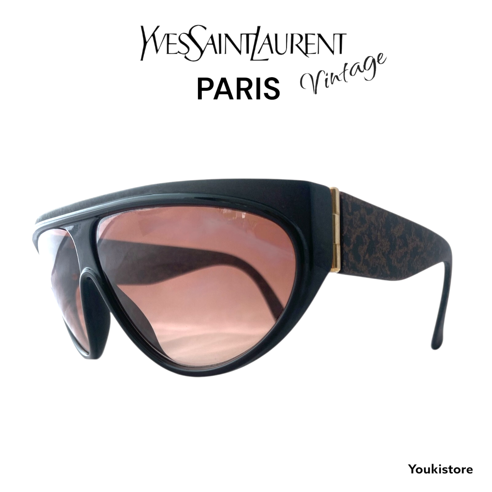 YVES SAINT LAURENT PARIS 8761 Y68 "Da COLLEZIONE" RARE VINTAGE 80s M.in FRANCE