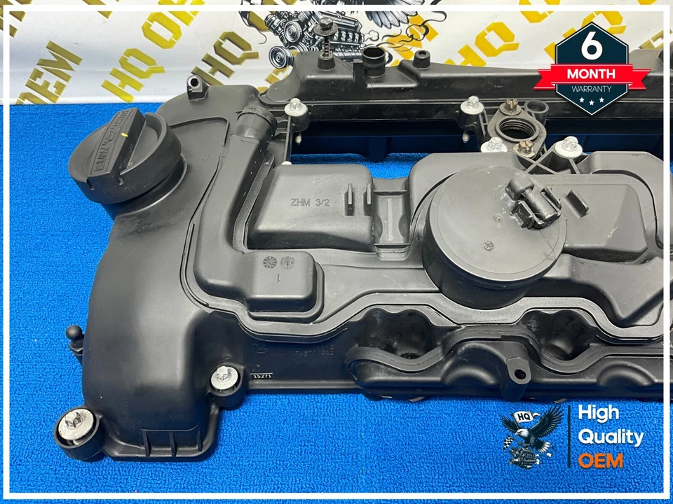 BMW X5 2011-2018 3,5 L N55 cubierta de válvula de motor OEM Foto 2 de 4