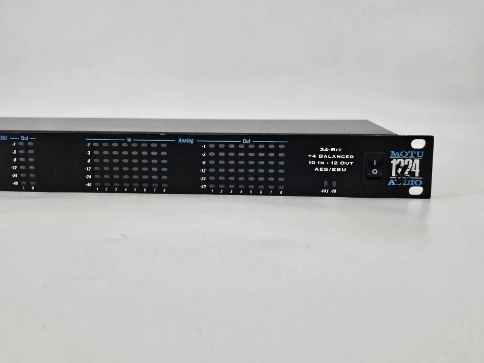 Motu 1224 Audio/Digital Interface Rack W/ audio wire cable -Mark of the Unicorn - Image 3 of 4