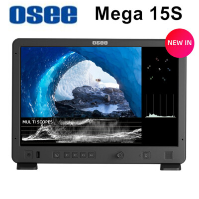 OSEE Mega 15S 15.4'' 1500Nits AR Coating HDMI 3G-SDI HDR Field Production Monitor