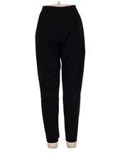 GIORGIO ARMANI Black 100 Wool Wide Leg Wide Waistband Dress Pants Size 46 US10