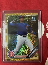 2020 Bowman Chrome Prospects Gold Shimmer Refractor #7/50 Aramis Ademan #BCP-110