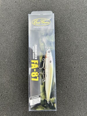 Daiwa Evergreen International FA-87 Suspending Jerkbait Natural Shad.