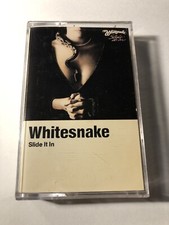 Whitesnake - Slide It In 1984 Music Cassette Geffen GEF M5G 4018