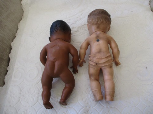 Mixed lot of 7 Vintage Dolls Vinyl, Rubber, Plastic Various Brands - Picture 15 of 23