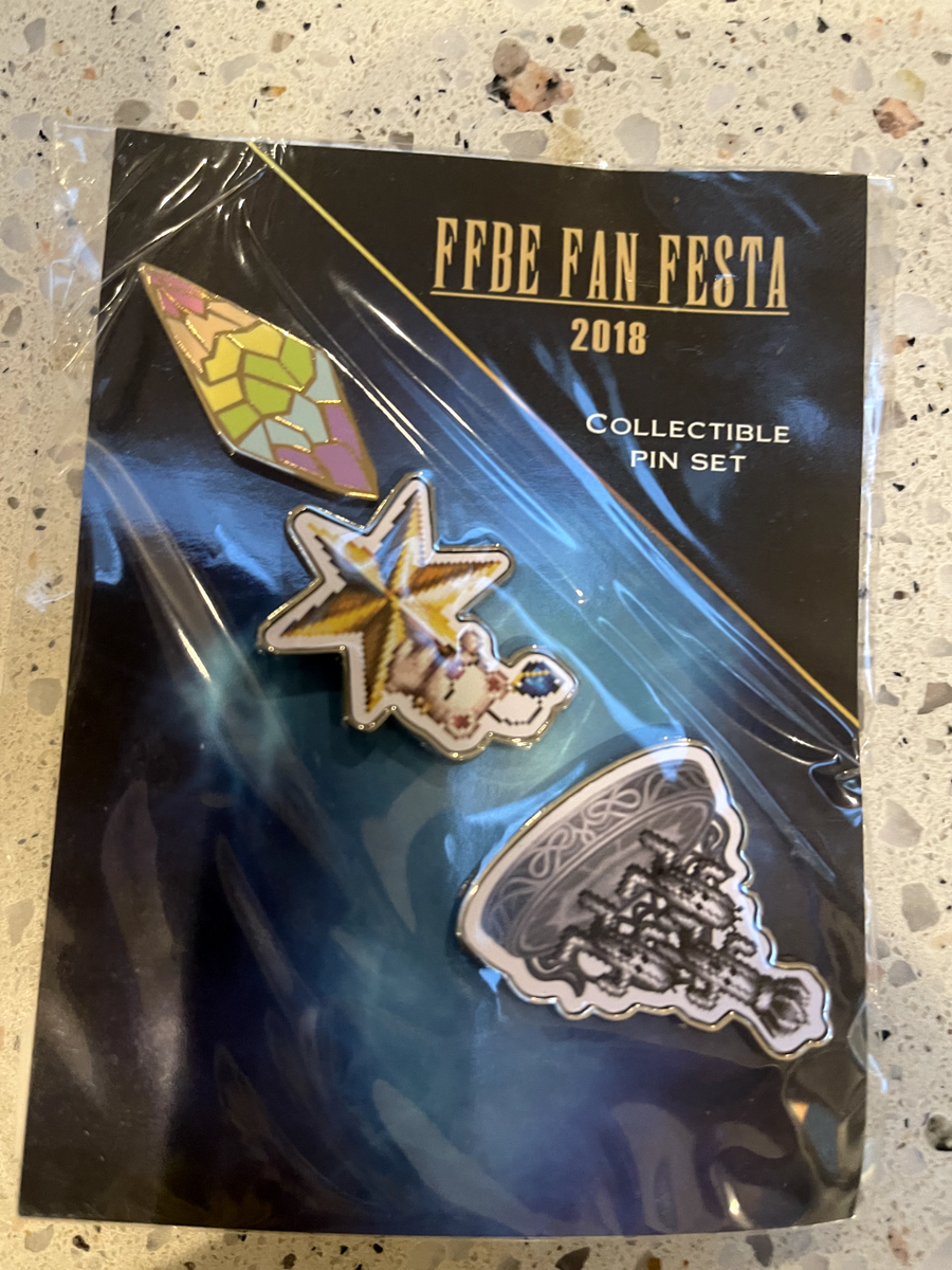 ピンズ・ピンバッジ・缶バッジ FINAL FANTASY FESTIVAL 2018 PINS