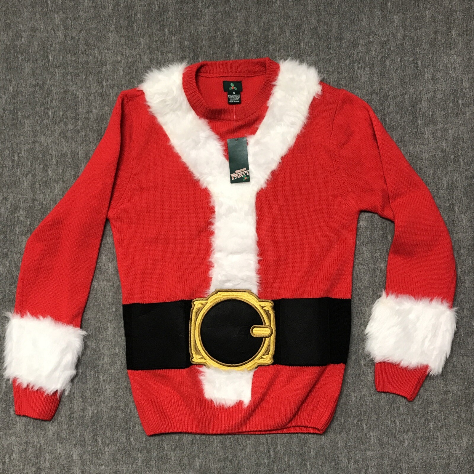 Kohls Womens Christmas Sweater Red 