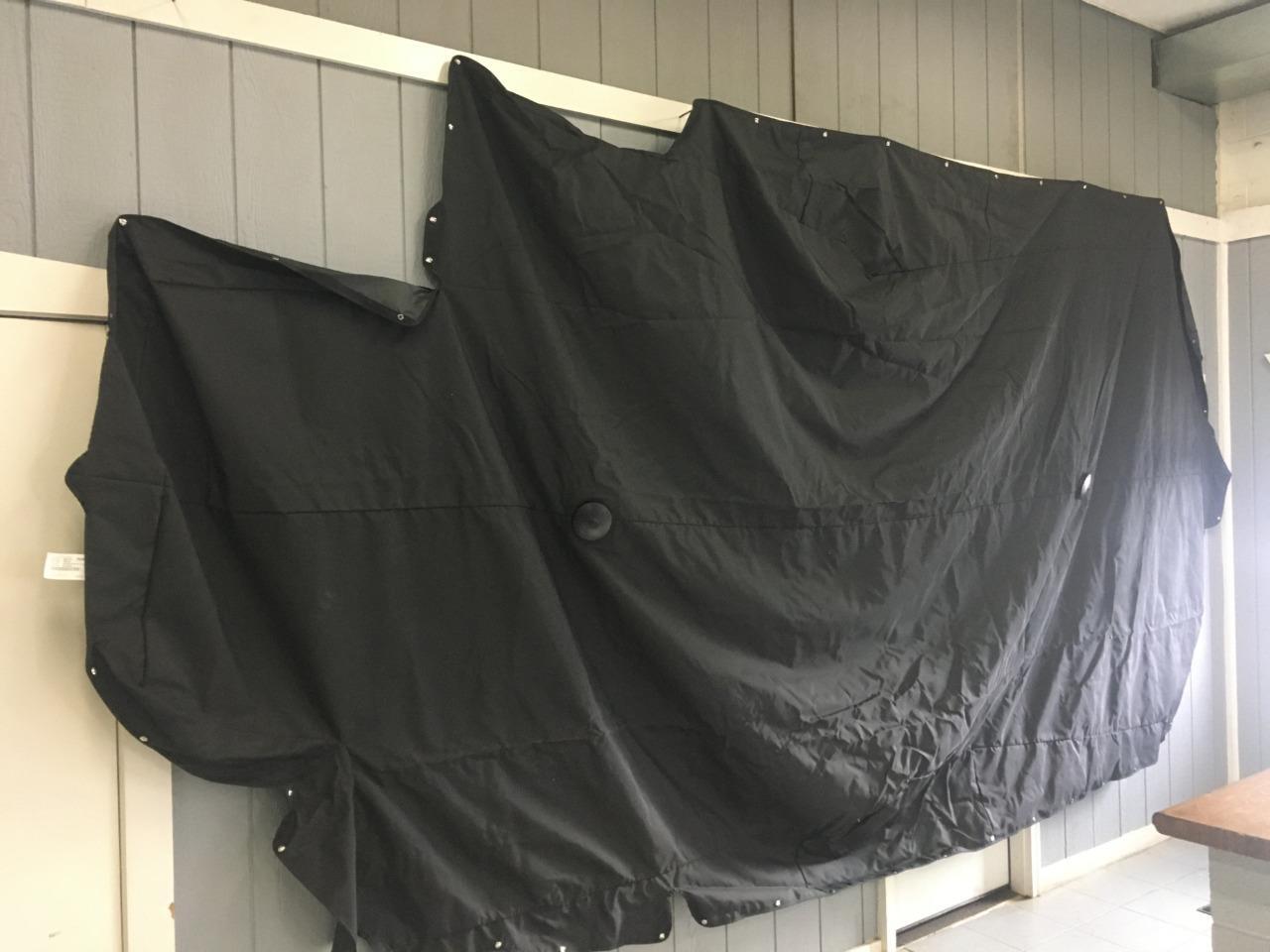 Godfrey Hurricane Deck Boat Cock Pit Cover Ameritex HR 187 I/O Black