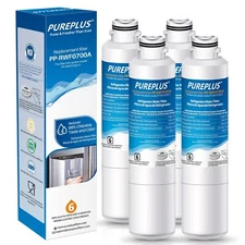 4 PACK PUREPLUS Fits Samsung DA29-00020B HAF-CIN/EXP Compatible Water Filter