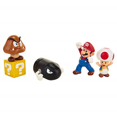 SUPER MARIO Nintendo Acorn Plains 2.5 Figure Multipack Diorama Set 39897645100 | eBay