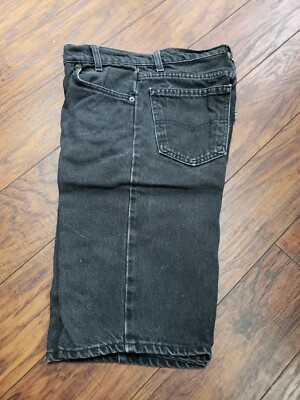 パンツ levi's 550 black denim shorts student Boys Levi Student 550 Black Jean Shorts 28x12, Regular Fit