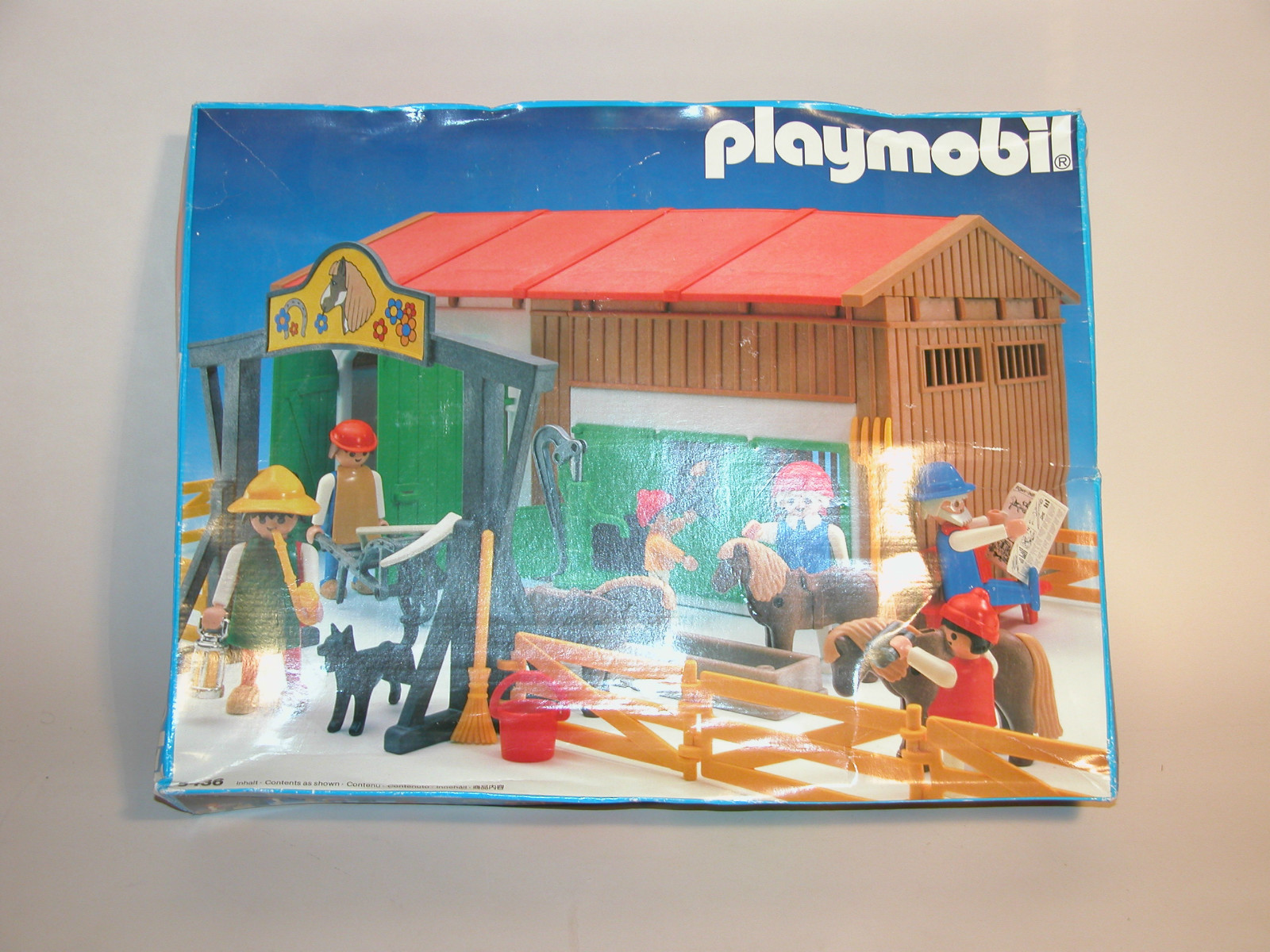 Playmobil Porte Box Poney Ranch 3436