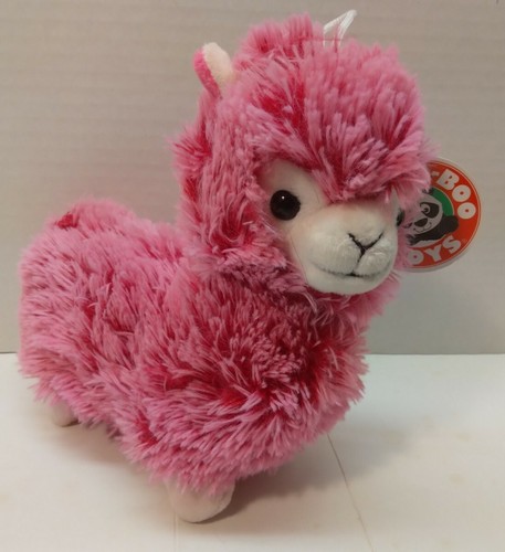 alpaca plush pink