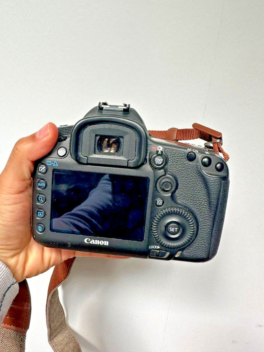 Canon EOS 5D Mark III Camera + 75-300mm and 50mm Lenses (All in