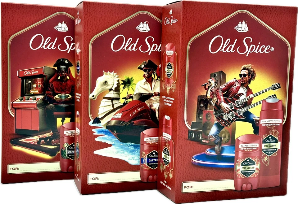 Old Spice Geschenkset - WOLFTHORN - CAPTAIN - EPIC LEGEND - Duschgel, Deostick - Bild 4 von 4
