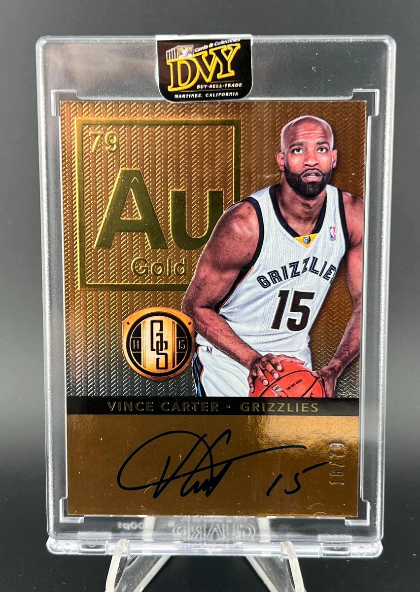 Vince Carter Memphis Grizzlies Basketball Autographed Sports