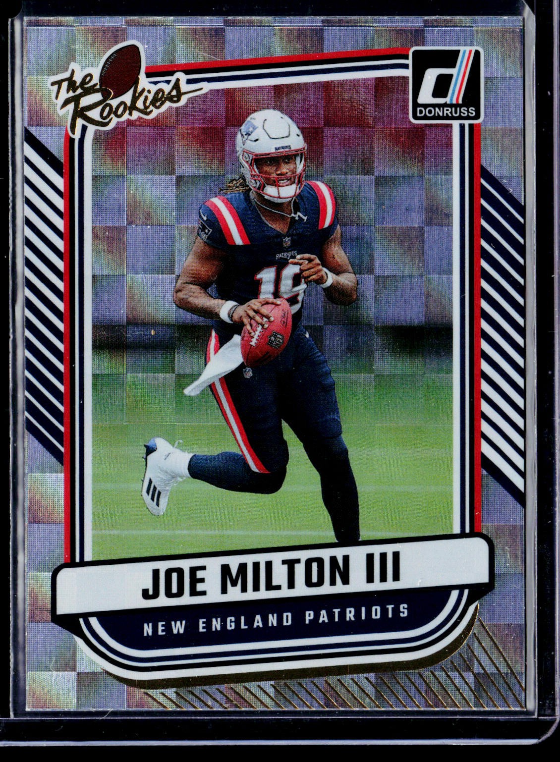 2024 Donruss #TR-10 Joe Milton III New England Patriots The Rookies DW