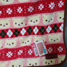 SAN-X Rilakkuma Korilakkuma Blanket 115x70cm/45.27x27.55" SAN-X SAN-X SAN-X