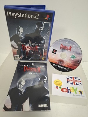 Diabolik The Original Sin Sony Playstation 2 Spiel & Handbuch sauber Disc getestet 