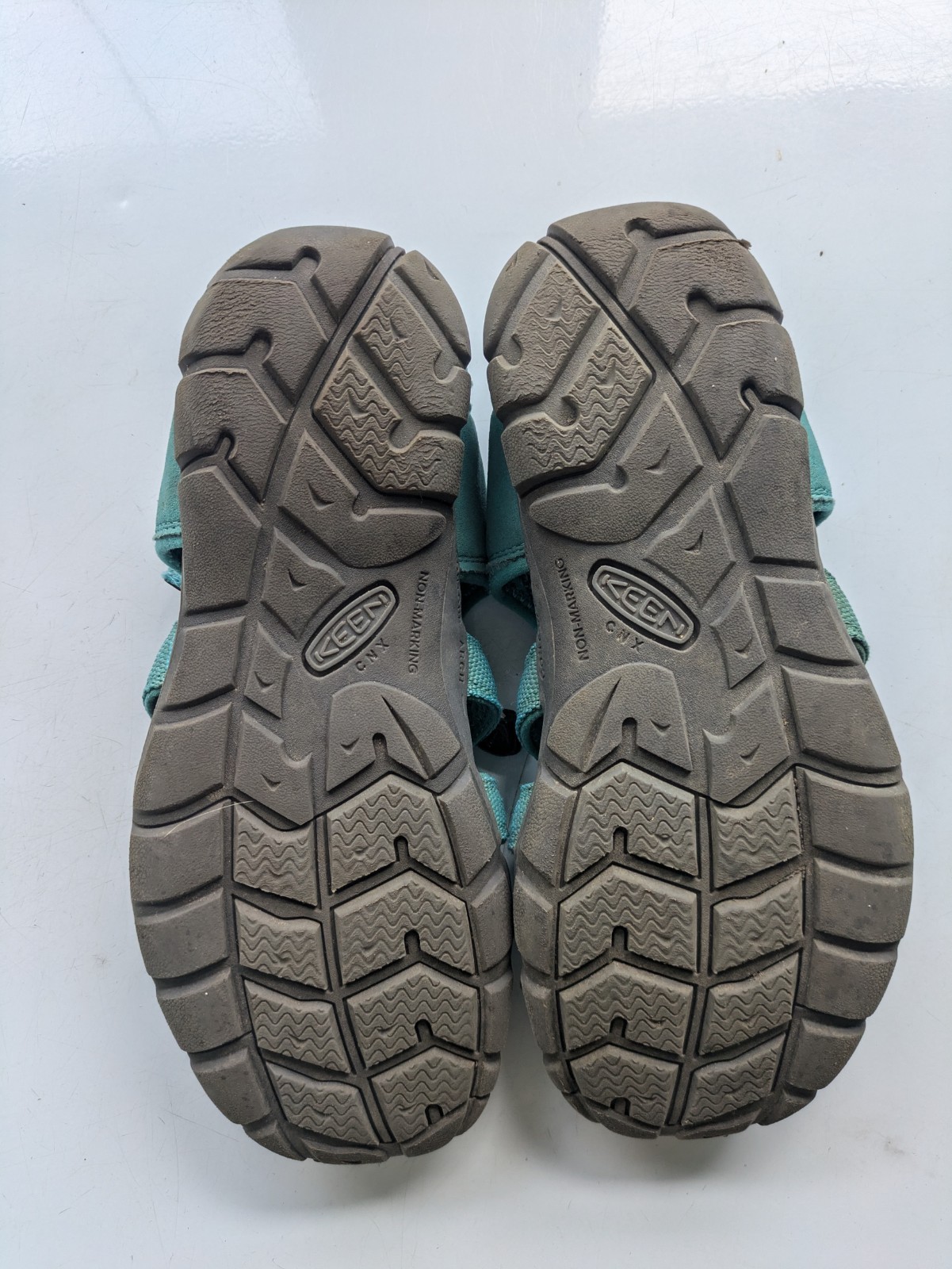 Sandali Keen Newport grandi bambino ragazza taglia 6 blu acqua verde scarpa sportiva impermeabile