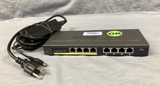 Netgear ProSafe Plus GS108PE V2 8-Port Gigabit Switch w/ Power Supply - Tested