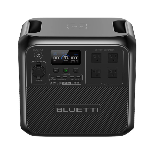 BLUETTI AC180 Solar Portable Power Station 1,800W 1,152Wh NEW !!!