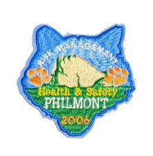 Philmont PTC Health and Safety Conference 2006 Risk Management Tooth bear shape