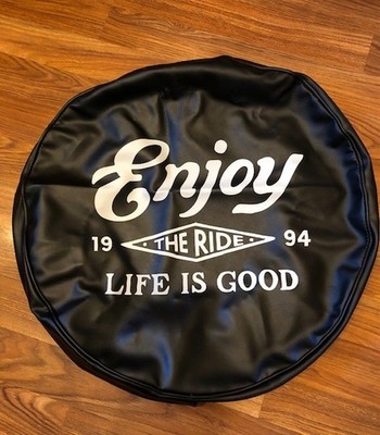 LIFE IS GOOD  Enjoy the Ride  Spare Tire Cover NWOT