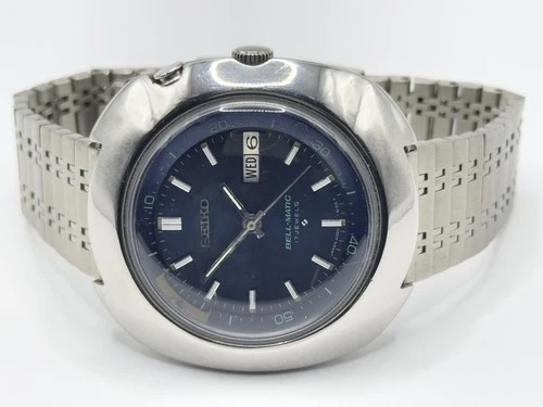 NICE, Keep Time Seiko Bell-Matic 4006-6002 “UFO” Vintage early 1970s Alarm Watch
