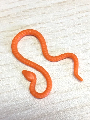 Vintage 1980 Star Wars Yoda Orange Snake Original Accessory Kenner ESB