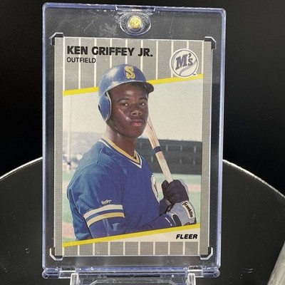 1989 Fleer -Break #548 Ken Griffey Jr. RC